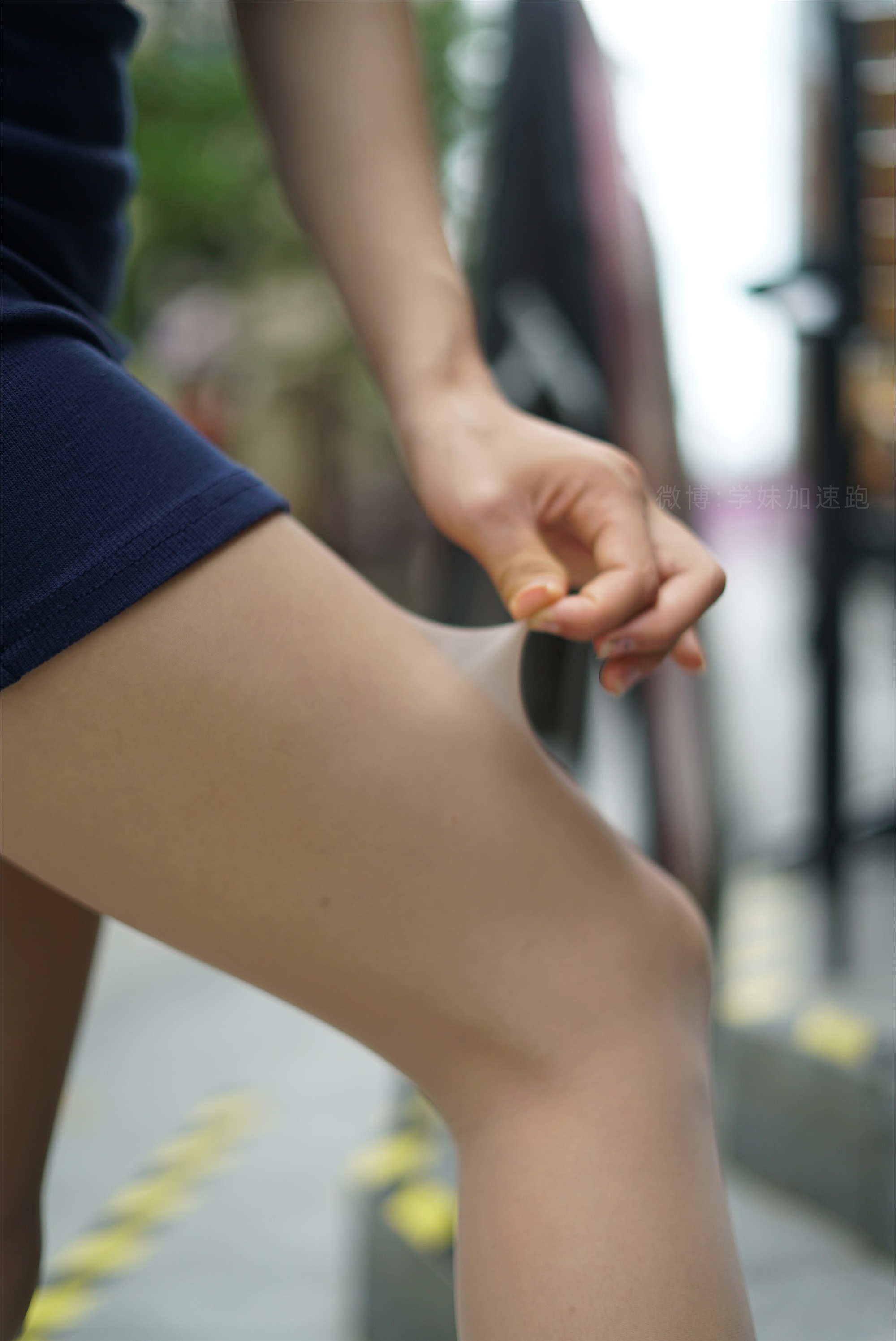 学妹加速跑 XM061《蓝色小妖姬-敏儿》